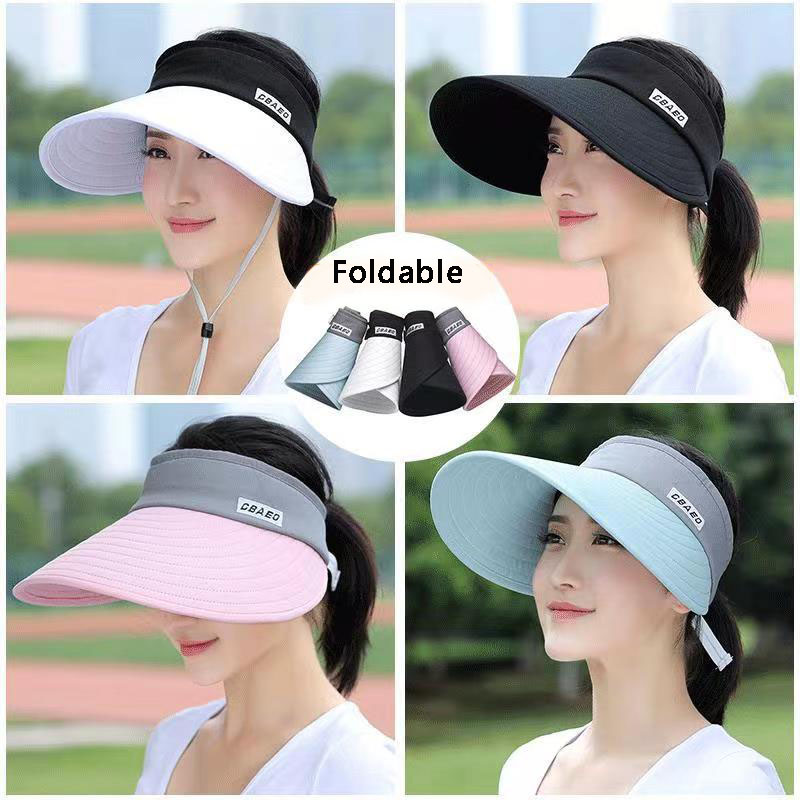 2024 여성용 태양 바이저 넓은 챙 모자, 비치 모자 - Packable Hat Nylon 리뷰 및 가격