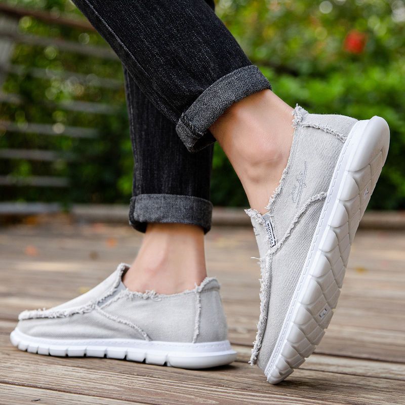남성용 캔버스 신발, 통기성 에스파듀 슬립온 고민 스니 - Espadrille Slip On 리뷰 및 가격