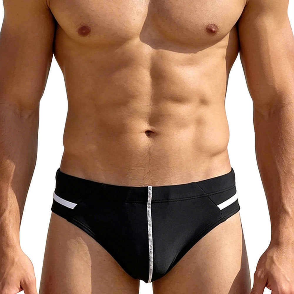 남성용 고품질 스플라이스 수영복 심플 섹시 타이트핏 스 - Swim Trunk Quick Dry 리뷰 및 가격