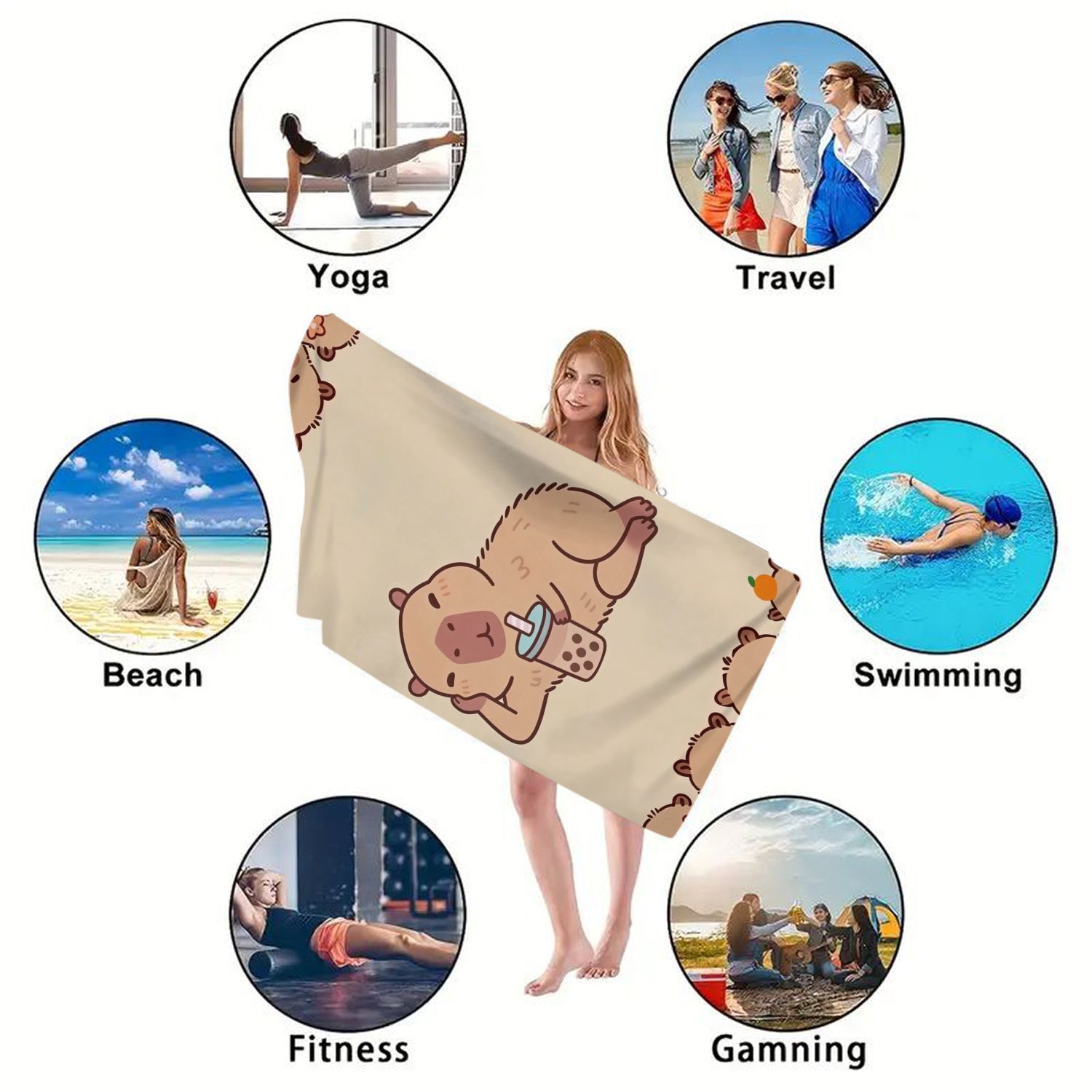 특대형 비치 타월 - 매우 부드러운 극세사, 빠른 건조 - Beach Towel Large 리뷰 및 가격